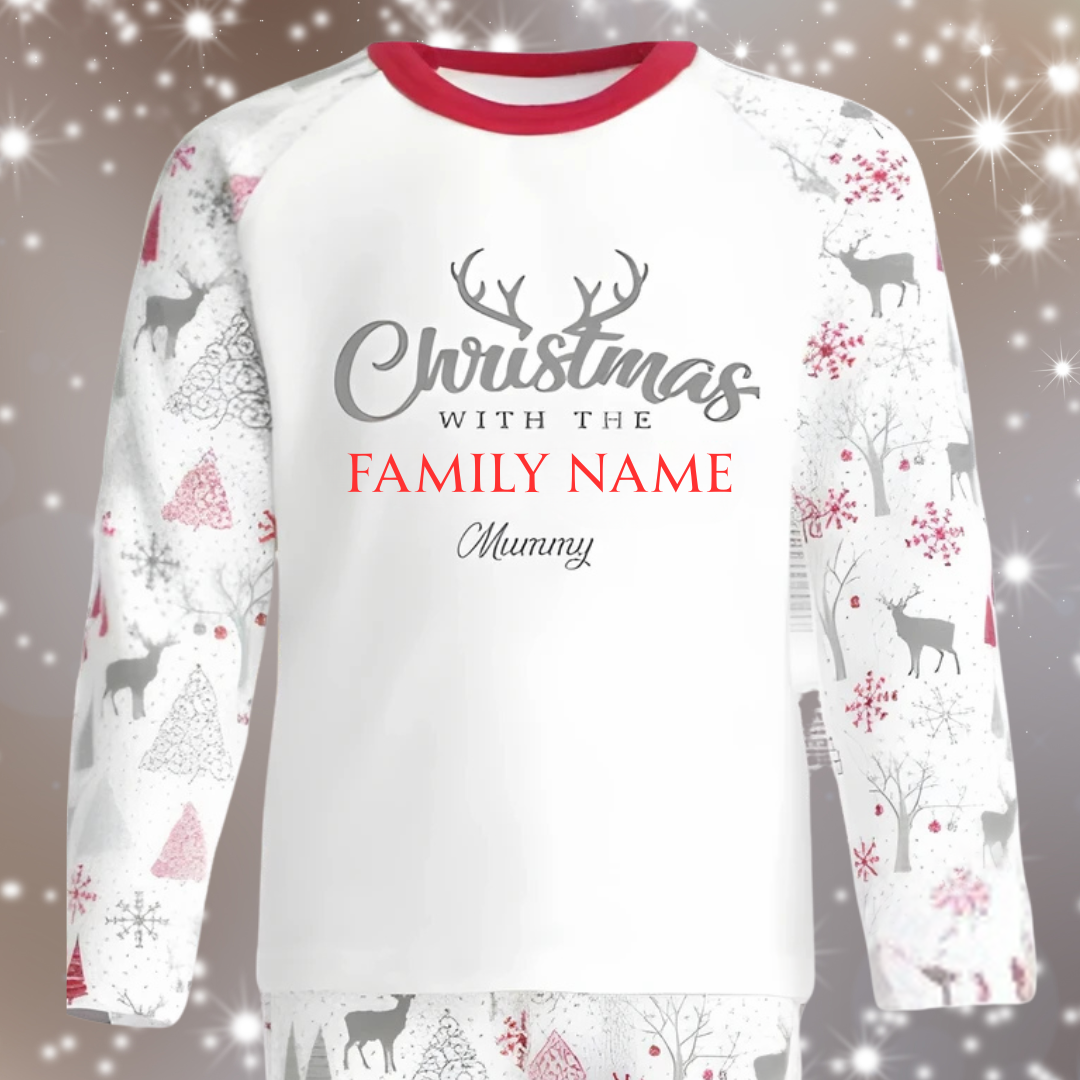 Personalised Custom Name Iron-on Christmas Vinyl Transfer