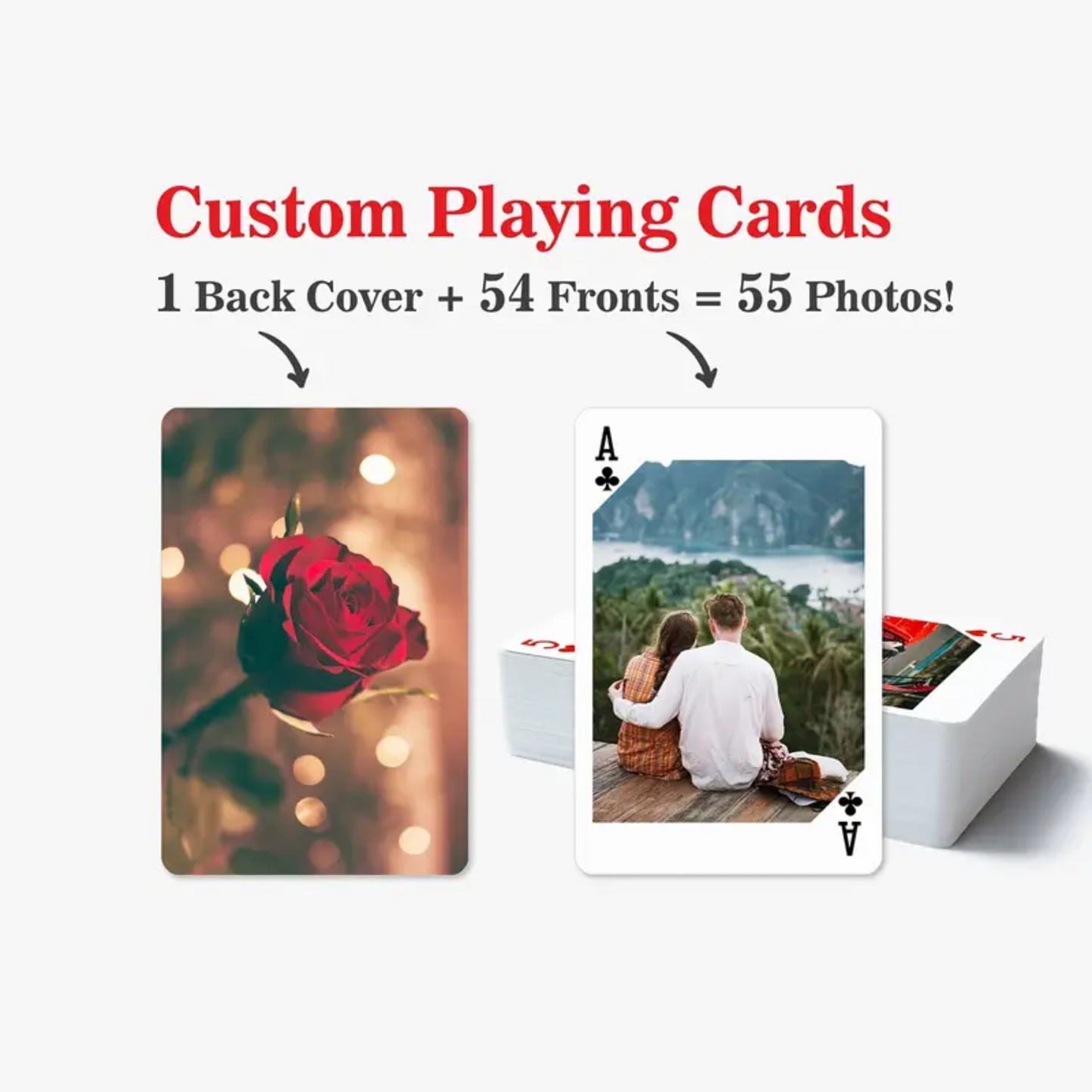Custom Photo Playing Cards – Full Deck