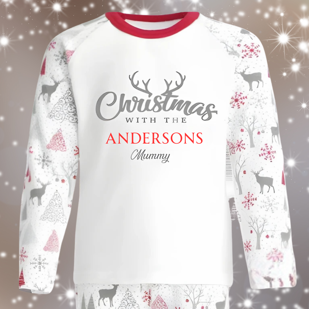 Personalised Custom Name Iron-on Christmas Vinyl Transfer