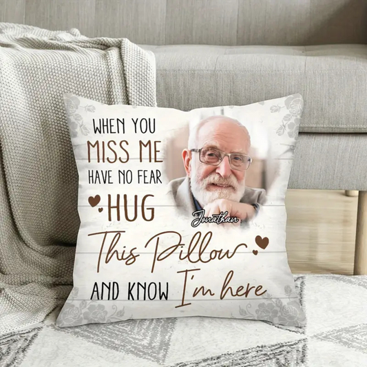 Personalised Memorial Cushion Cover