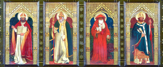 The Doctors of the Church Coasters