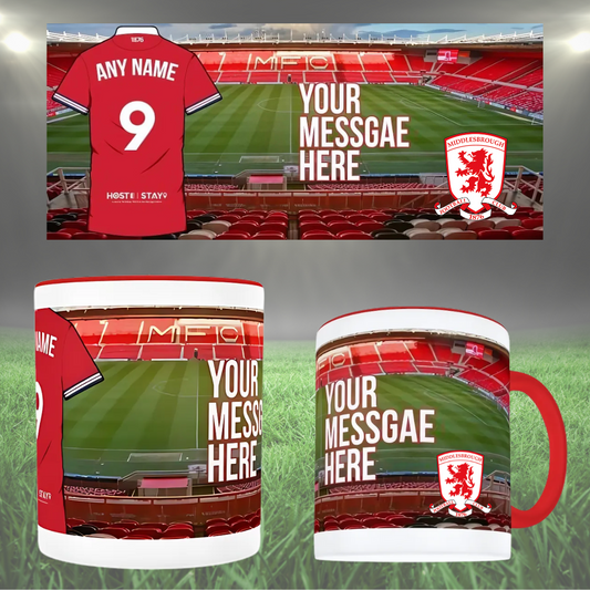 Personalised Football Team 11oz Mug - All Teams Available
