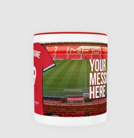 Personalised Football Team 11oz Mug - All Teams Available
