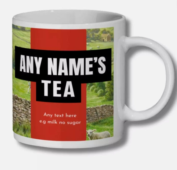 Personalised Yorkshire Tea Mug - 10oz Premium Grade