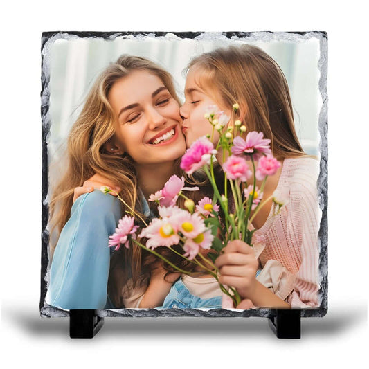 Personalised Photo Slate with Stand