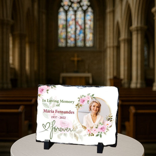 Personalised Memorial Slates 2 – Honour Their Memory with a Unique Tribute